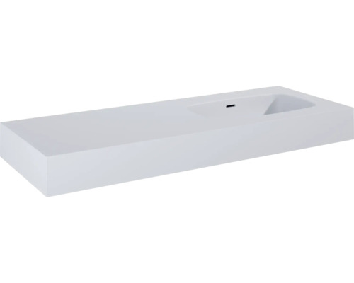 Lavabo Jungborn DECEM droite 121x12x46 cm stone mat