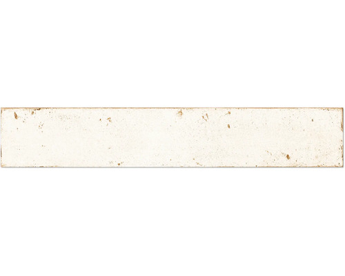 Carrelage mural grès Graffiti ivory Lxlxe 4.8x45x0.95 cm Carreau de céramique allongé