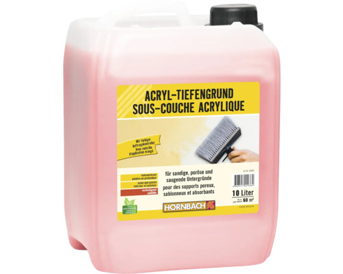 HORNBACH Grundierung Acryl-Tiefengrund konservierungsmittelfrei 10 l