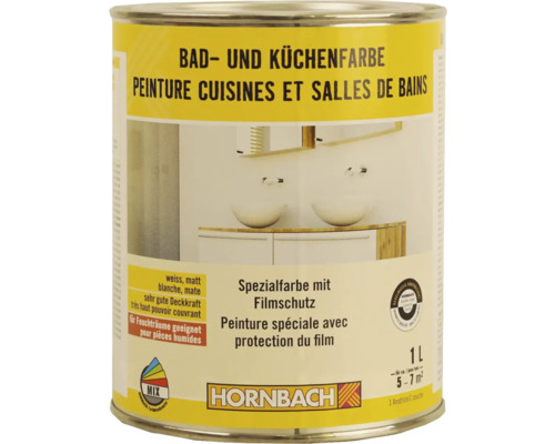 Peinture pour cuisine et salle de bains HORNBACH à faire mélanger dans le coloris souhaité-0