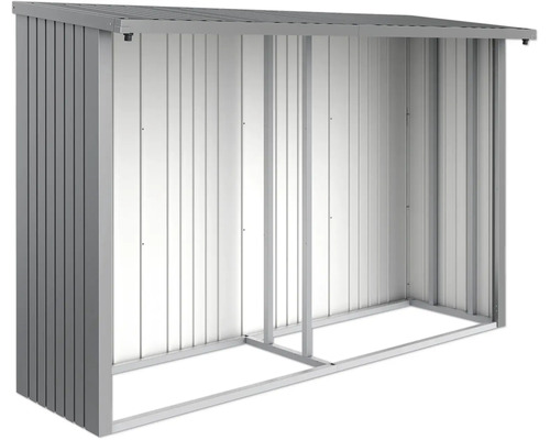 Abri à outils métallique avec toit pour outils de jardin et outils