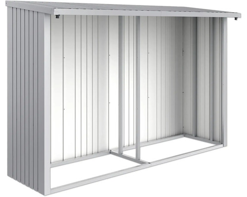 Abri à bois métallique pour l''extérieur