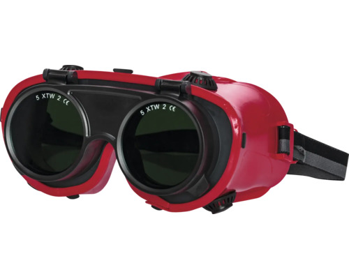 Schweisserbrille mit verstellbarem Kopfband für optimalen Schutz beim Schweissen
