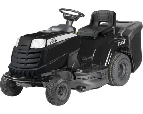 Tracteur de pelouse avec siège et bac de ramassage