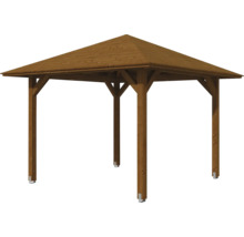 Holz Pavillon mit quadratischem Dach für den Garten