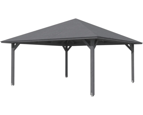 Pavillon mit Holzdach für den Garten