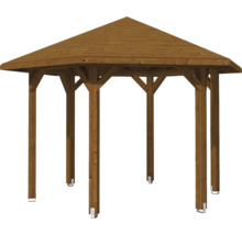 Pavillon SKAN HOLZ Nancy taille 2 ø 420 cm noyer