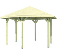 Pavillon SKAN HOLZ Nancy taille 3 ø 480 cm naturel