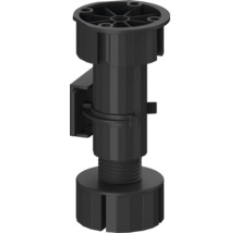 Möbelfuß aus Kunststoff mit Verstellfunktion