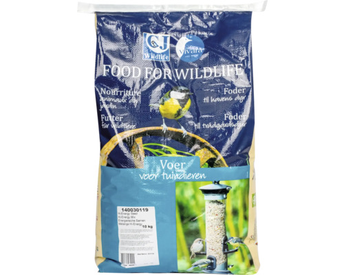 Nourriture pour oiseaux sauvages CJ Wildlife mélange de graines haute énergie 10 kg nourriture à oiseaux pour toute l'année