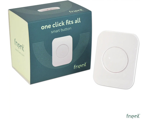 Bouton intelligent Frient avec emballage