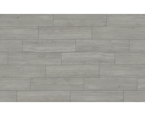 Carrelage aspect bois posé en travée