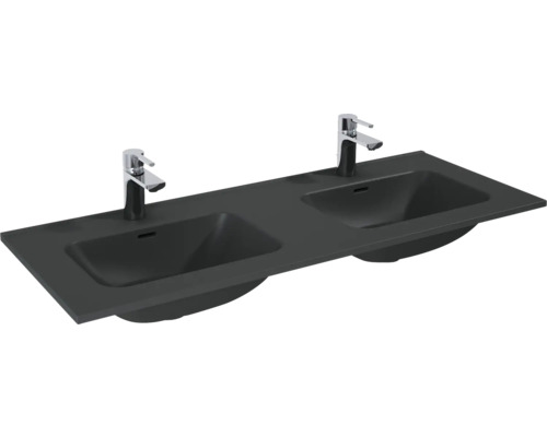 Lavabo pour meuble Jungborn 121x1.8x46 cm anthracite mat