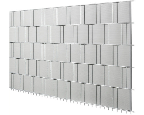 Clôture à double fil pour la délimitation de la propriété