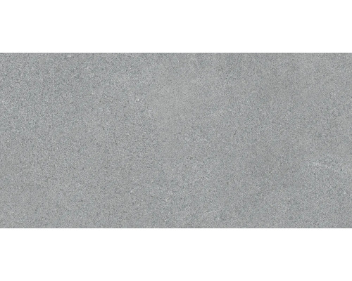 Dalle de terrasse en grès-cérame fin Phoenix gris 80 x 40 x 3 cm Carrelage de sol gris à surface mate