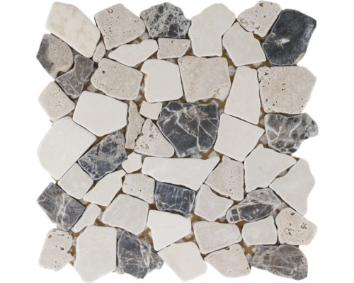 Mosaik Poly Travertine beige 30,5x30,5 cm