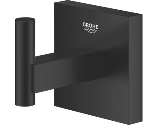 Crochet porte-serviettes en métal avec logo Grohe