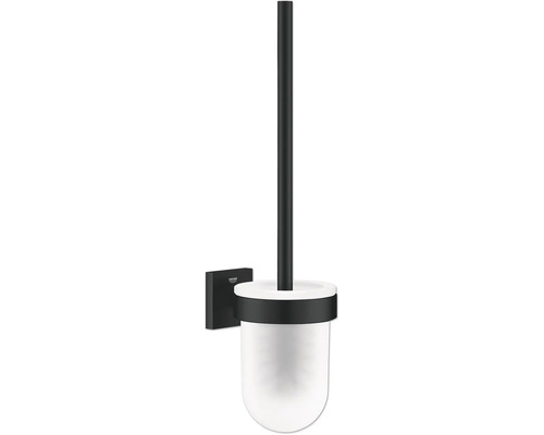 GROHE Start Cube Seifenschale – Klebbar Für Bad, Schwarz, Bis 5 Kg Belastbar