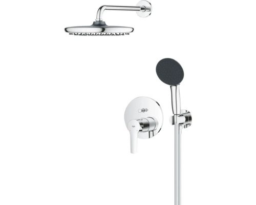 Robinetterie de douche encastrée Grohe Quickfix START chrome avec corps encastré 25292000