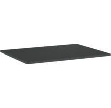 Plan de toilette Jungborn compact marbre 60.6x1.5x46 cm anthracite mat