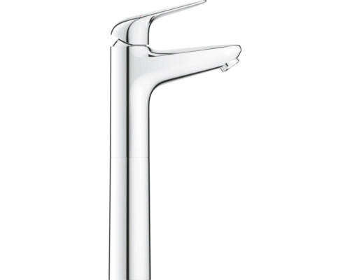 Hoher Waschtischmischer aus Metall