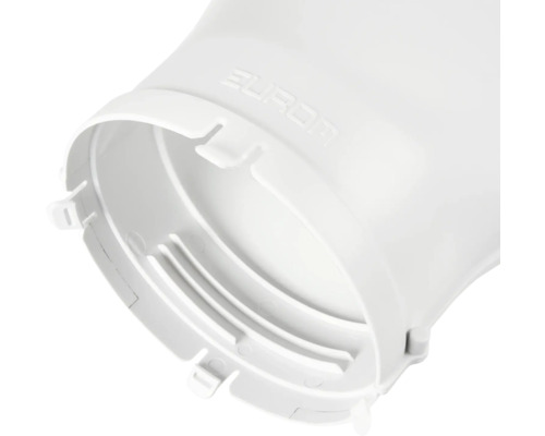 Raccord de tuyau en plastique blanc