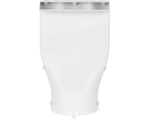 Tuyau d''extraction blanc en plastique