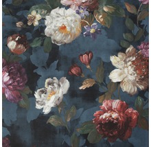 Blumentapete mit Rosenmuster
