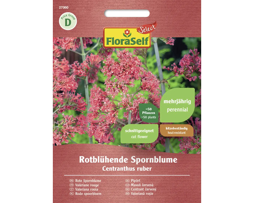 Rote Spormblume FloraSelf Select Samenfestes Saatgut Blumensamen