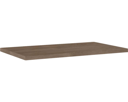 Jungborn DECEM/NONUS MDF-Waschtischplatte 80.6x2.8x46 cm nussbaum