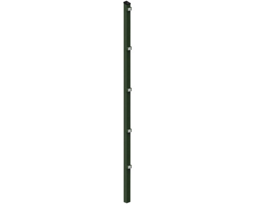 Pfosten 6 x 4 x 220 cm für Zaun 163 cm Höhe RAL 6005 moosgrün Pfosten 6 x 4 x 220 cm für Zaun 163 cm Höhe RAL 6005 moosgrün