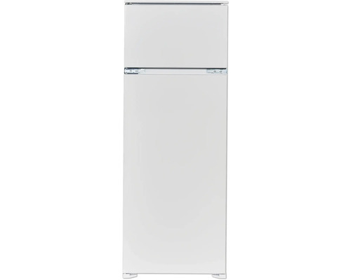 Weisser Kühl- und Gefrierschrank