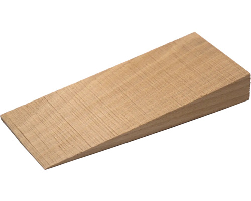 Cales en bois de hêtre Maurerlob 180 x 80 x 25 mm 10 pièces Cale en bois