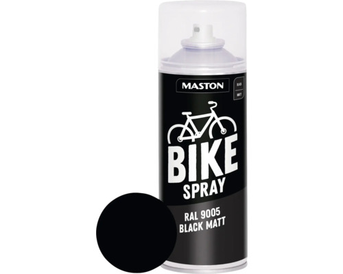 Maston BIKE RAL9005 noir mat 400 ml