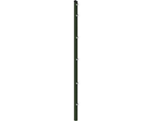 Pfosten 6 x 4 x 240 cm für Zaun 183 cm Höhe RAL 6005 moosgrün Pfosten 6 x 4 x 240 cm für Zaun 183 cm Höhe RAL 6005 moosgrün
