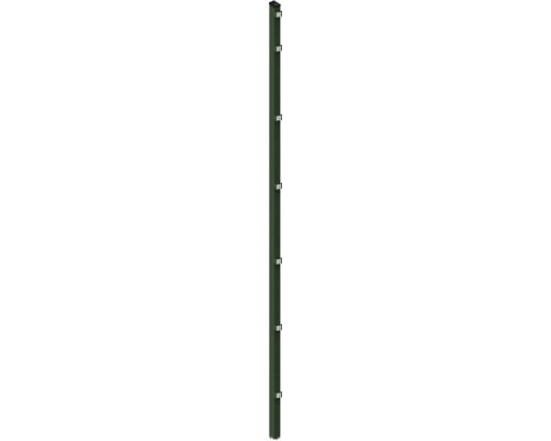 Pfosten 6 x 4 x 280 cm für Zaun 223 cm Höhe RAL 6005 moosgrün Pfosten 6 x 4 x 280 cm für Zaun 223 cm Höhe RAL 6005 moosgrün