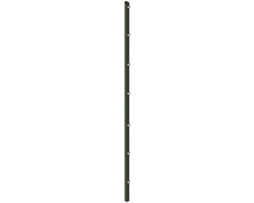 Pfosten 6 x 4 x 300 cm für Zaun 243 cm Höhe RAL 6005 moosgrün Pfosten 6 x 4 x 300 cm für Zaun 243 cm Höhe RAL 6005 moosgrün