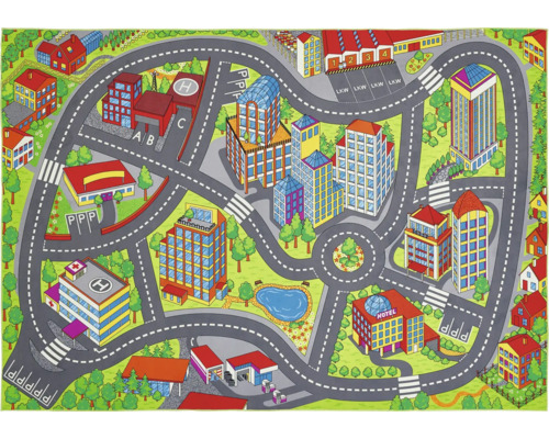 Spielteppich Spielstrasse 140x200 cm