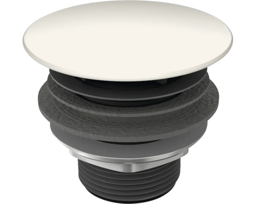 Schaftventil KALDEWEI 1 1/4 Zoll alpinweiss matt 905800000711 Ventilstöpsel mit Gewinde für Waschbecken