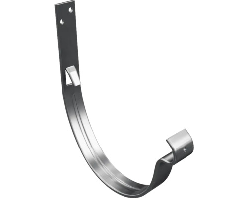 PRECIT Rinneneisen Stahl halbrund Magnelis® grau NW 125 mm 80 mm Dachrinnenhalter aus Metall
