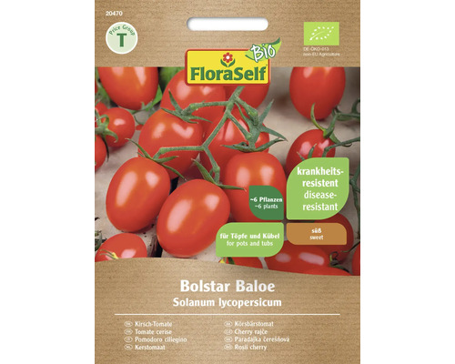 Kirschtomate FloraSelf Bio Gemüsesamen