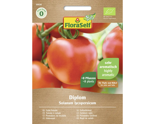 Tomate bio pour salade Diplom FloraSelf Bio graines hybrides graines de légumes