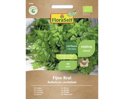 Cerfeuil FloraSelf Bio graines de fines herbes