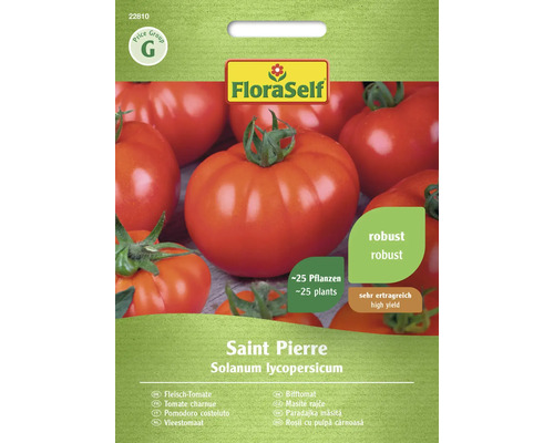 Tomate charnue Saint Pierre FloraSelf semences non-hybrides graines de légumes