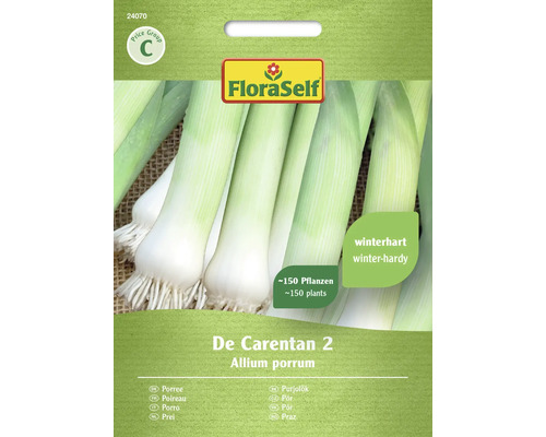 Poireaux De Carentan 2 FloraSelf semences non-hybrides graines de légumes