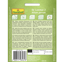 Poireaux De Carentan 2 FloraSelf semences non-hybrides graines de légumes