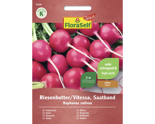 Radieschen FloraSelf Select Gemüsesamen