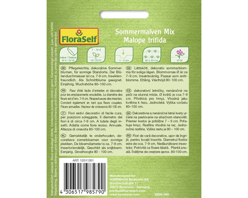 Sommermalven Mix Malope trifida