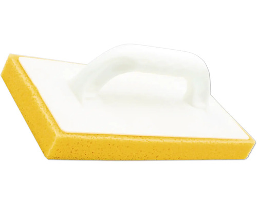 Platoir de lavage de carrelages 14 x 28 x 3 cm avec revêtement Hydro Taloche éponge avec poignée pour travaux de construction