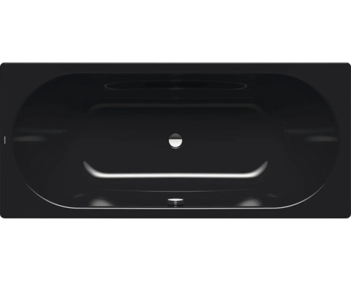 Badewanne KALDEWEI VAIO DUO 950 80 x 180 cm schwarz glänzend 233000010701 Schwarze Badewanne von oben